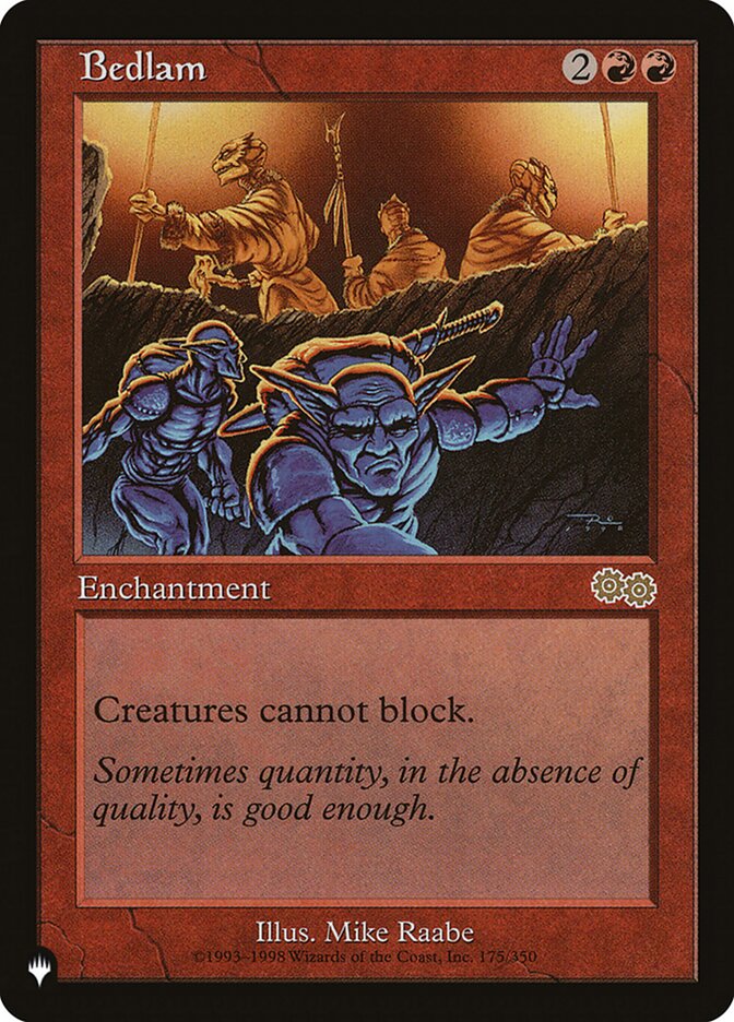 Bedlam, The List · usg-175
