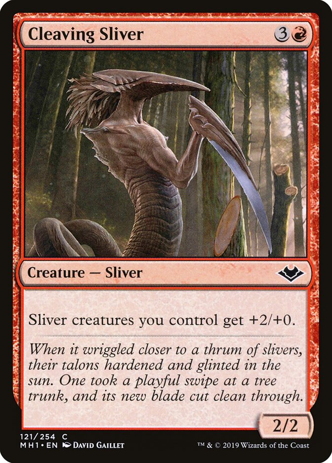 Cleaving Sliver, Modern Horizons · 121/254