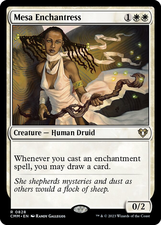 Mesa Enchantress, Commander Masters · 0828