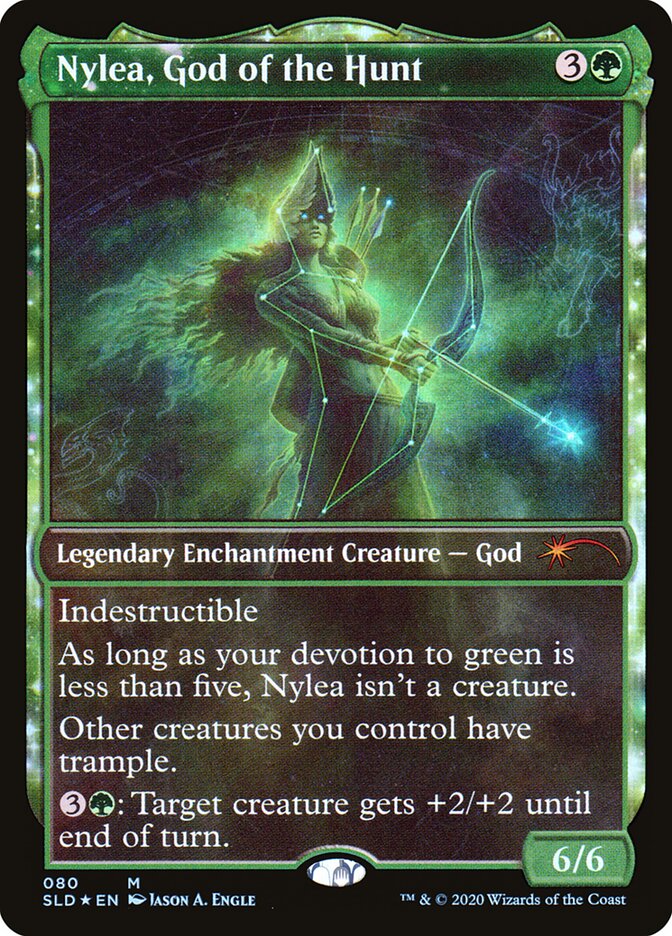 Nylea, God of the Hunt, Secret Lair Drop · 080