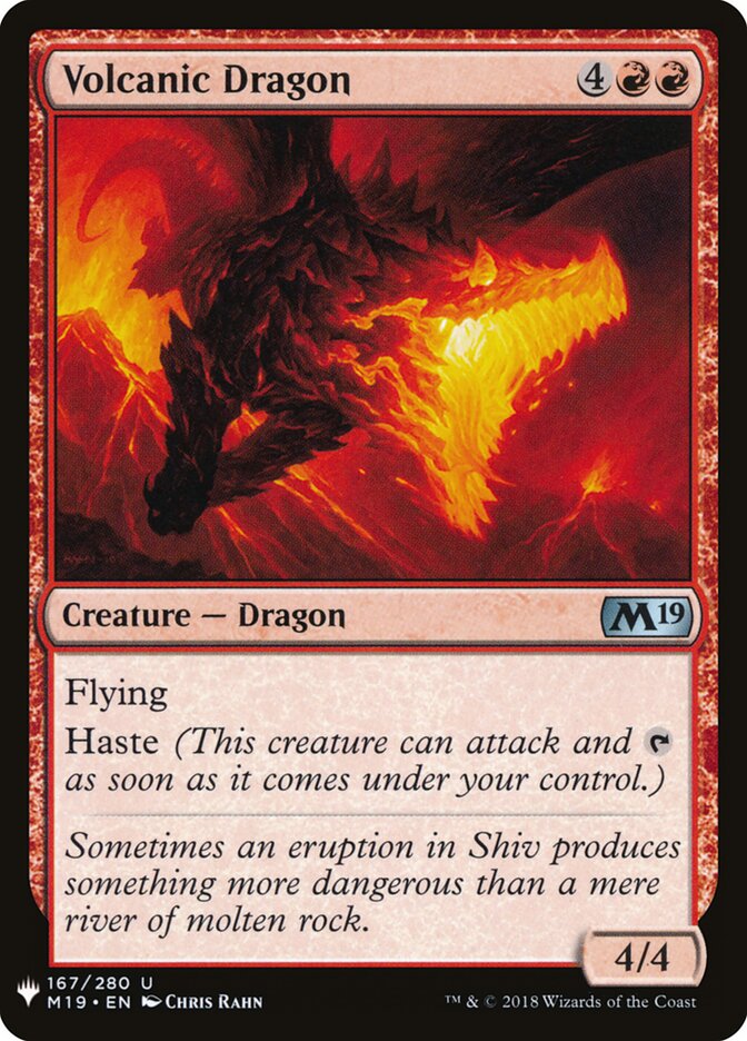 Volcanic Dragon, The List · m19-167