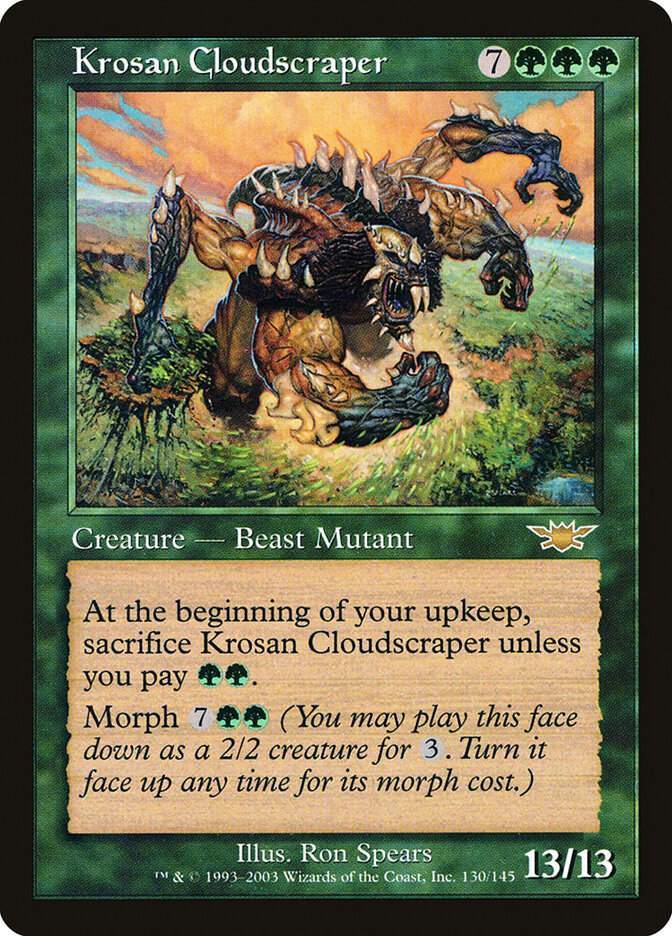 Krosan Cloudscraper, Legions · 130/145