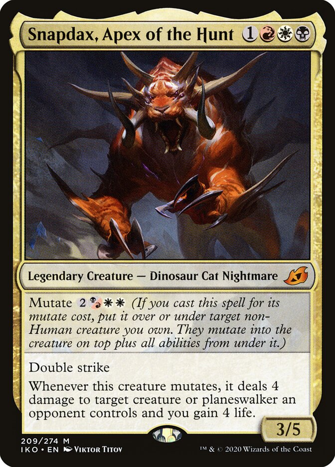 Snapdax, Apex of the Hunt, Ikoria: Lair of Behemoths · 209/274