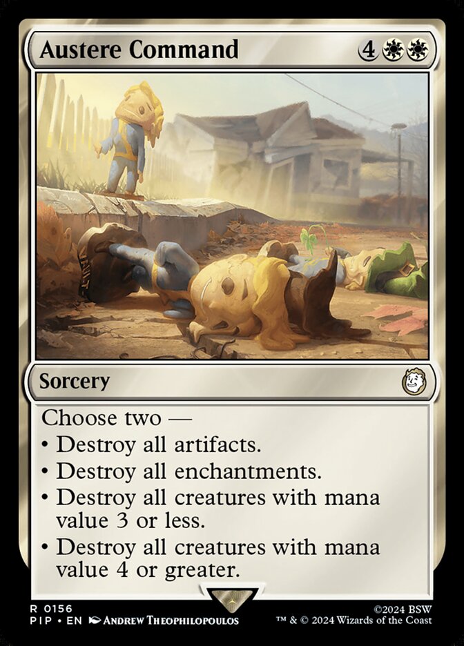 Austere Command, Fallout · 0156