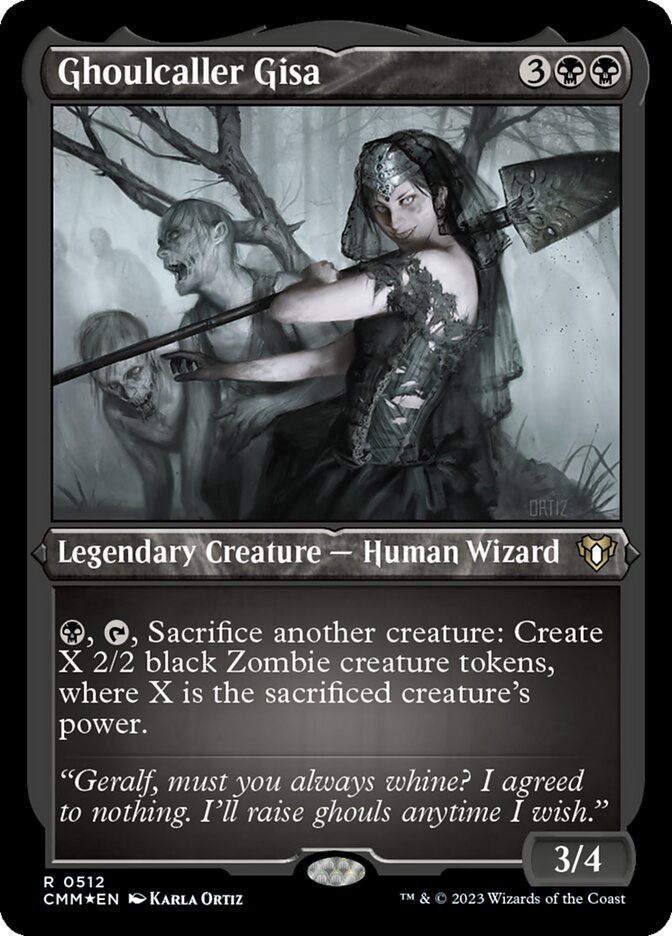Ghoulcaller Gisa, Commander Masters · 0512
