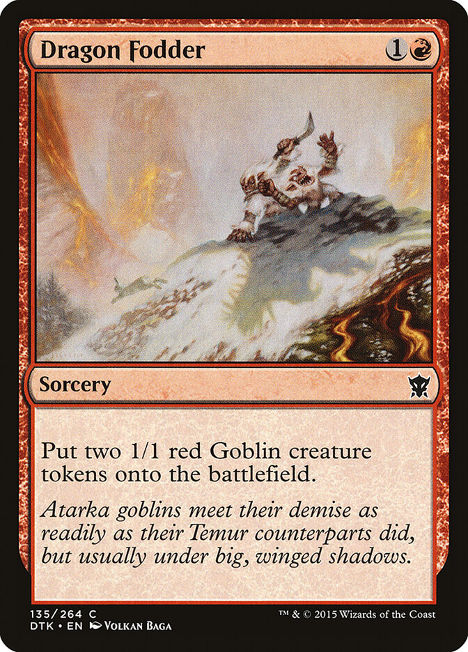 Dragon Fodder, Dragons of Tarkir · 135/264