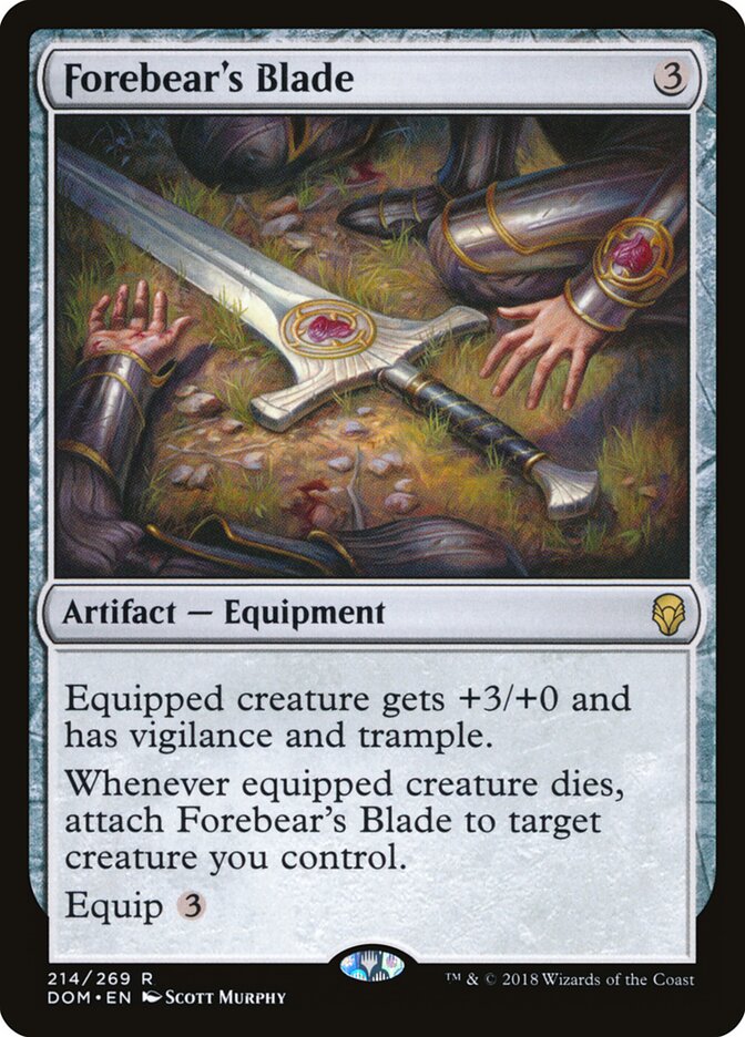 Forebear's Blade, Dominaria · 214/269