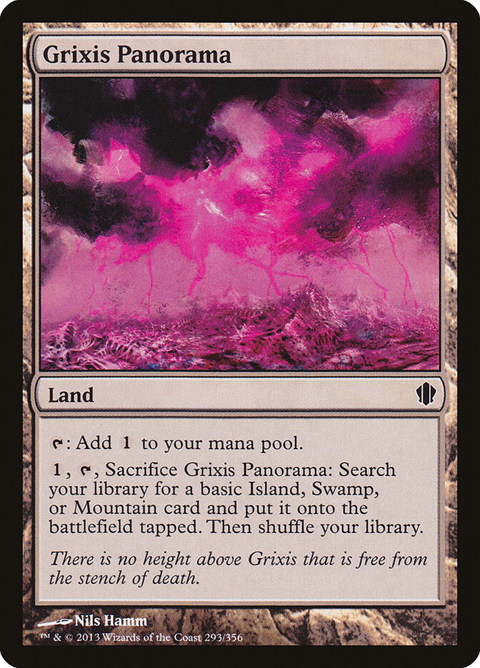 Grixis Panorama, Commander 2013 · 293/356