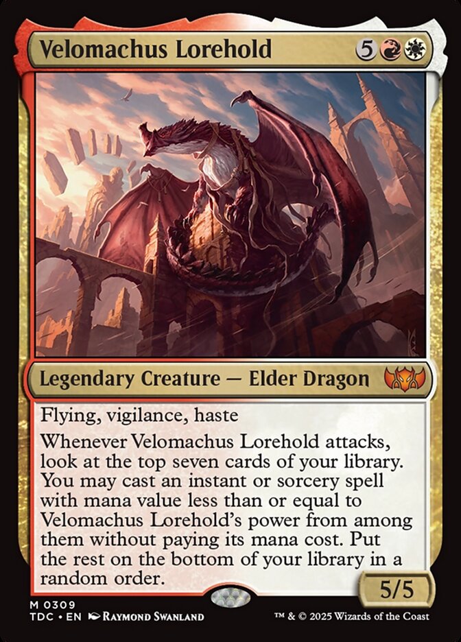 Velomachus Lorehold, Tarkir: Dragonstorm Commander · 0309