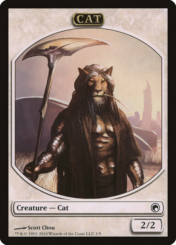 Cat, Scars of Mirrodin Tokens · 1
