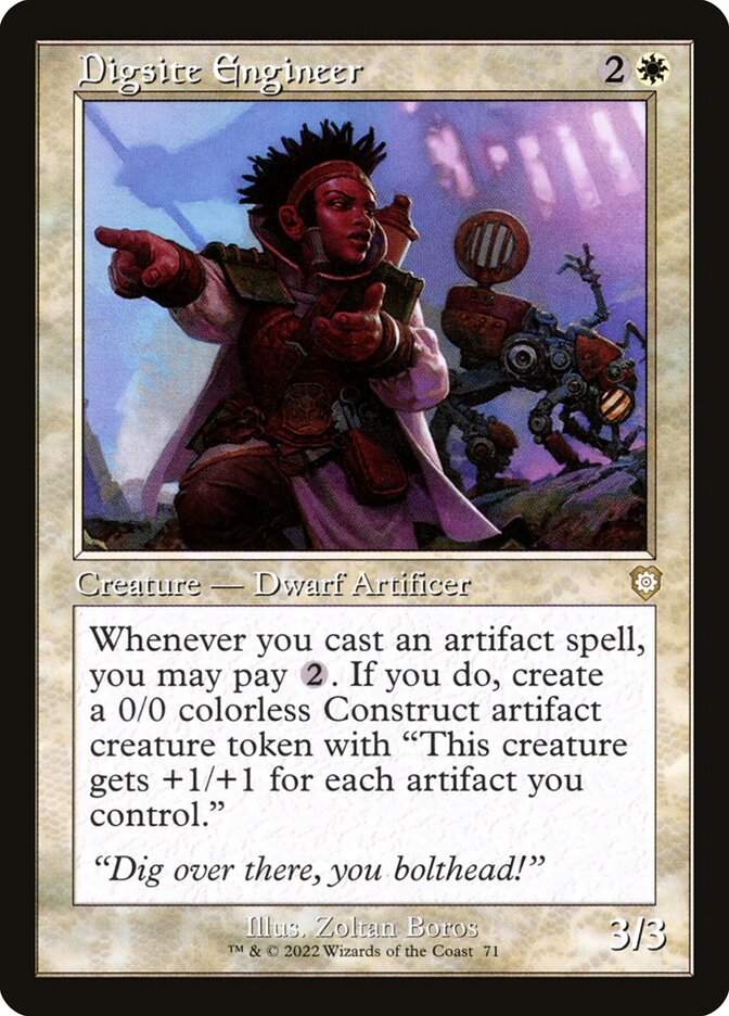 Digsite Engineer, The Brothers' War Commander · 071