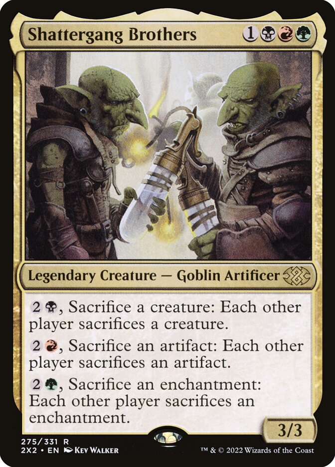 Shattergang Brothers, Double Masters 2022 · 275/331