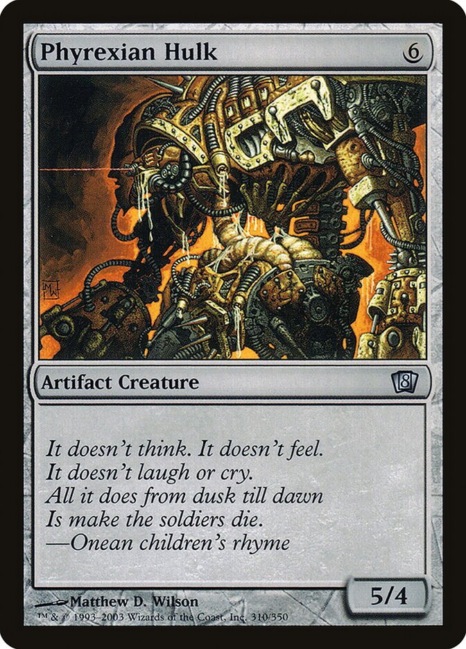 Phyrexian Hulk, Eighth Edition · 310-star