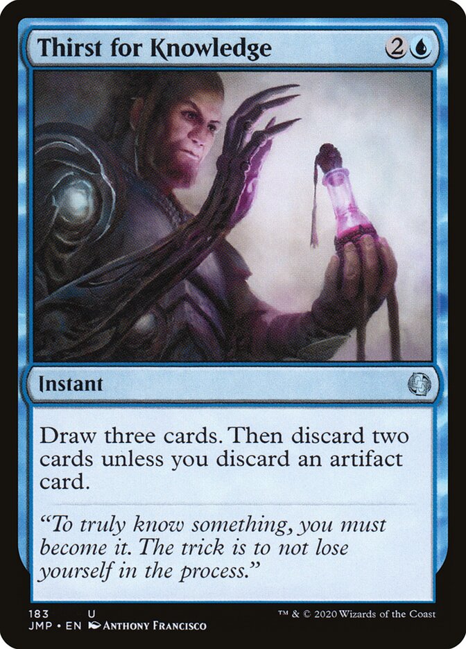 Thirst for Knowledge, Jumpstart · 183