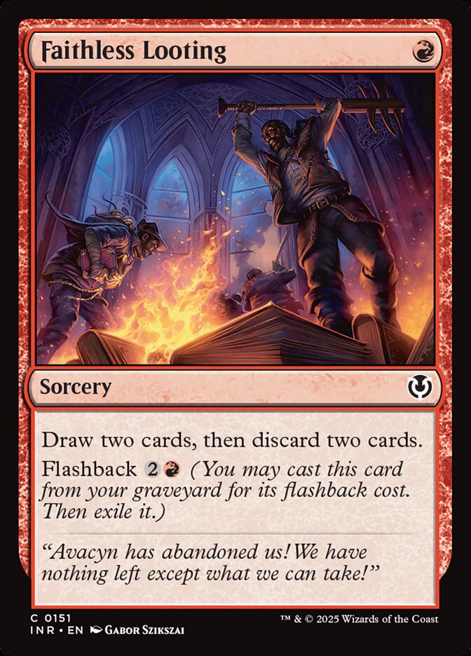 Faithless Looting, Innistrad Remastered · 0151