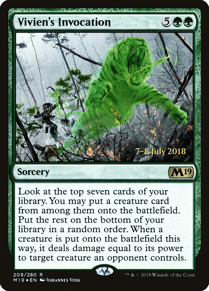 Vivien's Invocation, Core Set 2019 Promos · 209/280