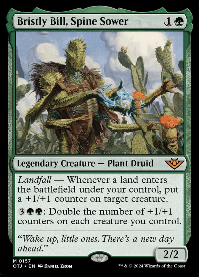 Bristly Bill, Spine Sower, Outlaws of Thunder Junction · 0157