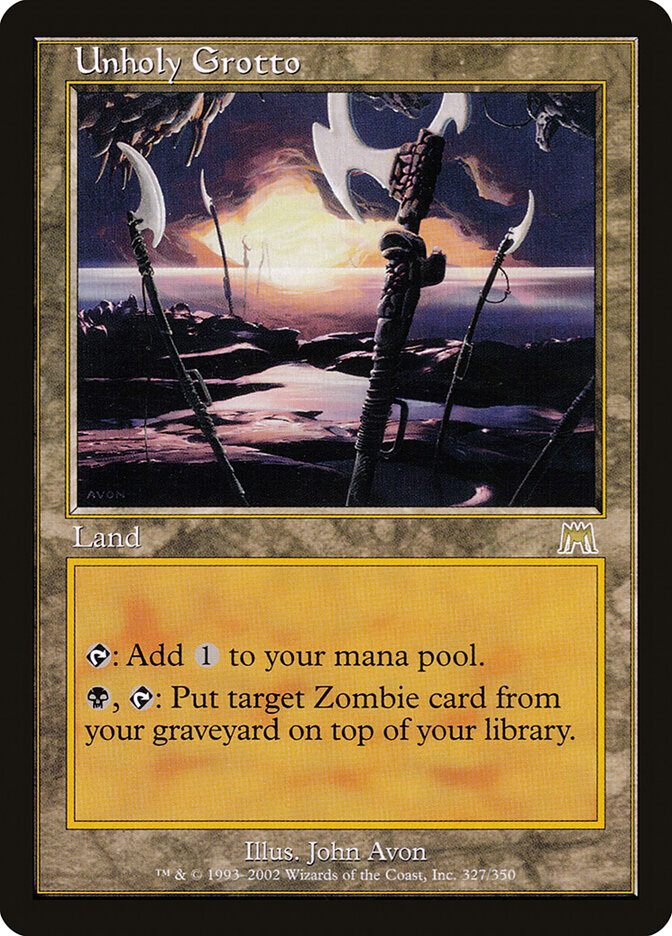Unholy Grotto, Onslaught · 327/350