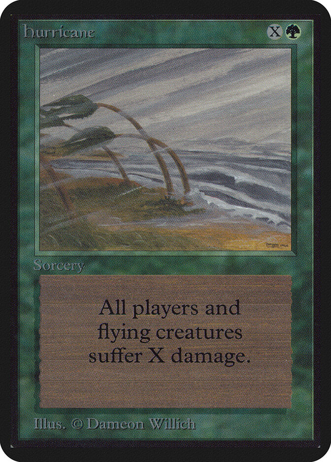 Hurricane, Limited Edition Alpha · 200