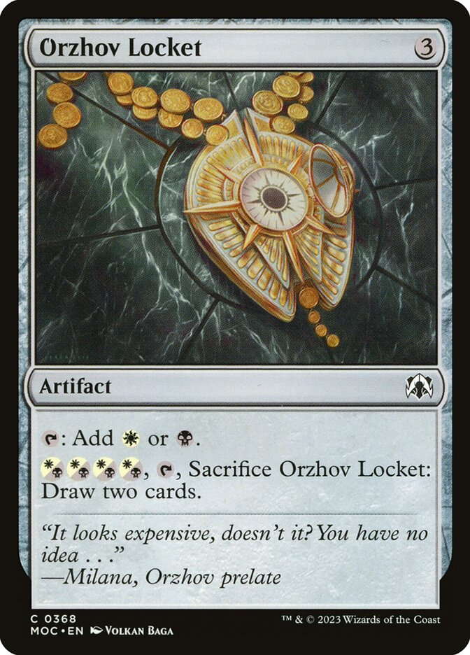 Orzhov Locket, March of the Machine Commander · 0368