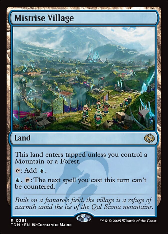 Mistrise Village, Tarkir: Dragonstorm Promos · 0261