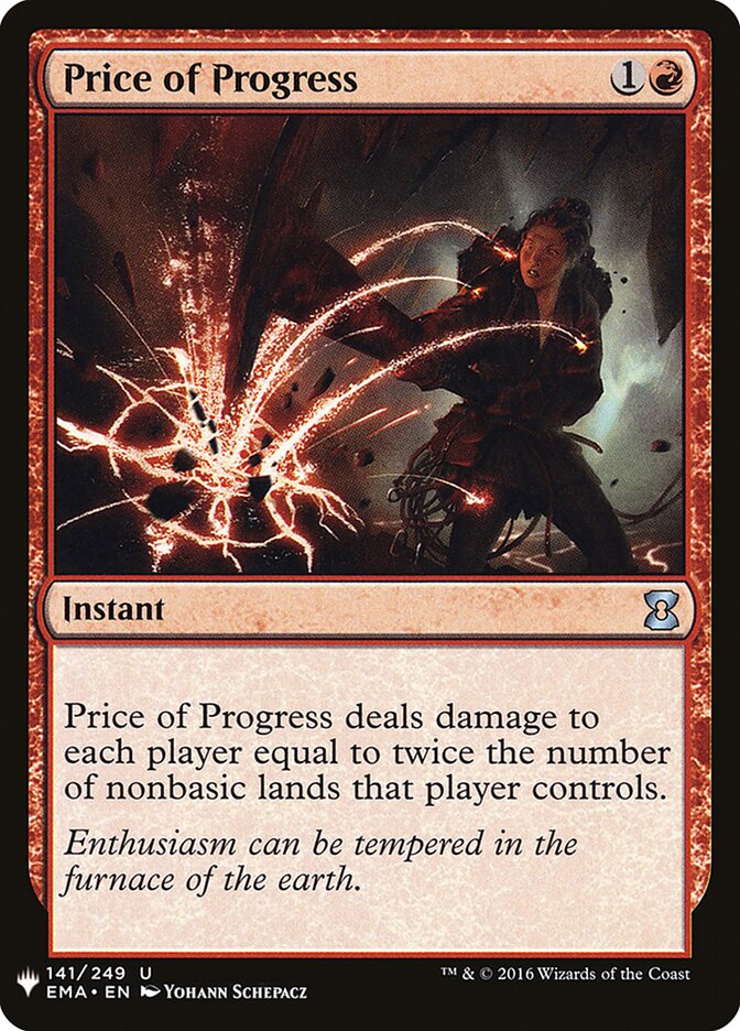 Price of Progress, The List · ema-141