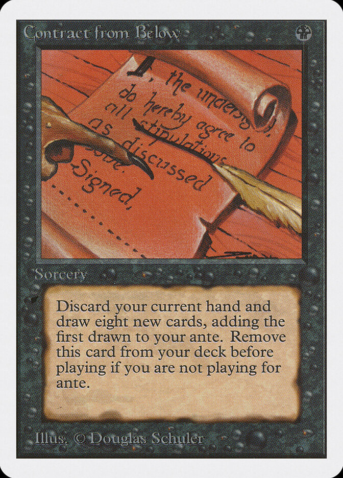 Contract from Below, Unlimited Edition · 97