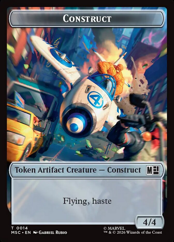 Construct, Marvel Super Heroes Commander Tokens · 0014