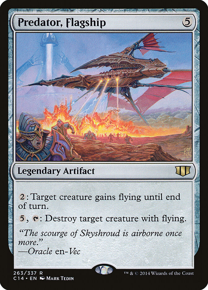 Predator, Flagship, Commander 2014 · 263/337