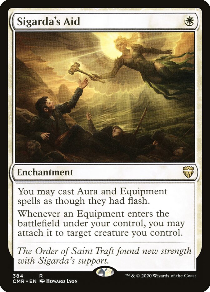 Sigarda's Aid, Commander Legends · 384