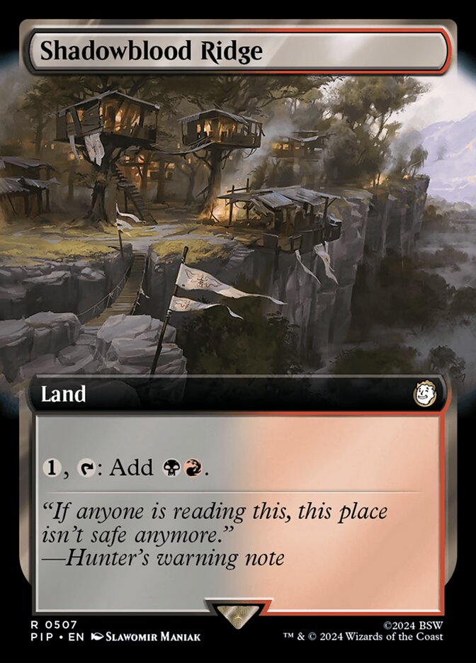 Shadowblood Ridge, Fallout · 0507