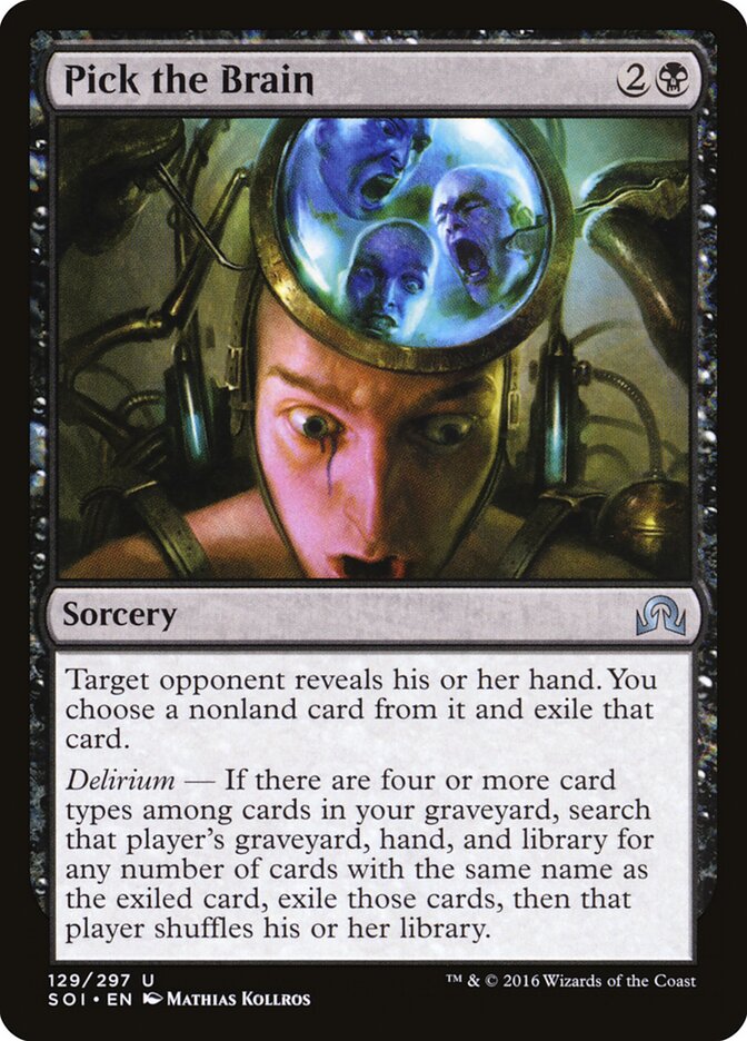 Pick the Brain, Shadows over Innistrad · 129/297