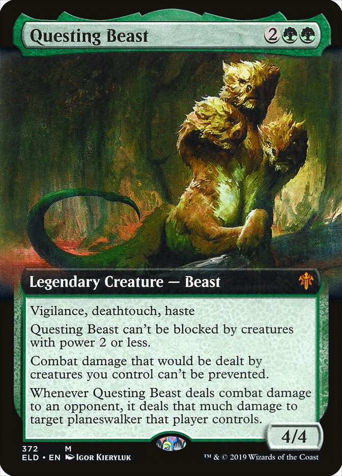 Questing Beast, Throne of Eldraine · 372