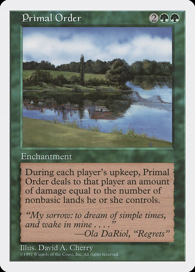 Primal Order, Fifth Edition · 318