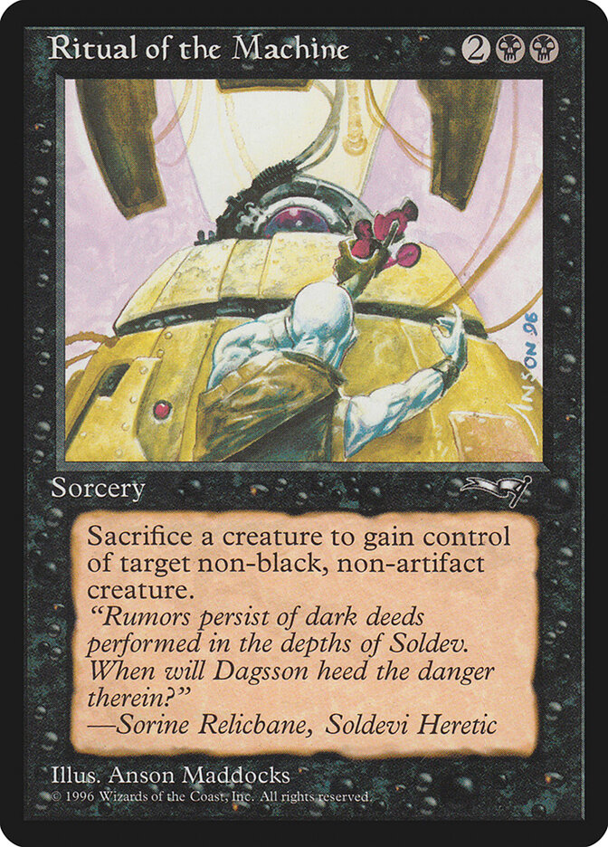 Ritual of the Machine, Alliances · 59