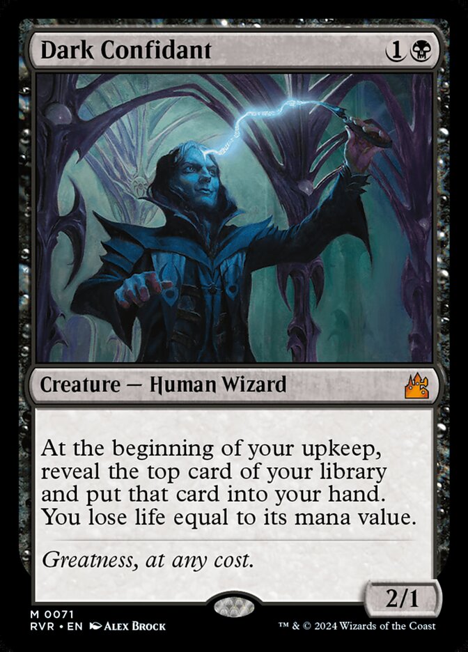 Dark Confidant, Ravnica Remastered · 0071
