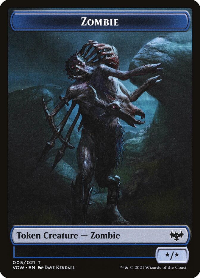 Zombie, Innistrad: Crimson Vow Tokens · 005