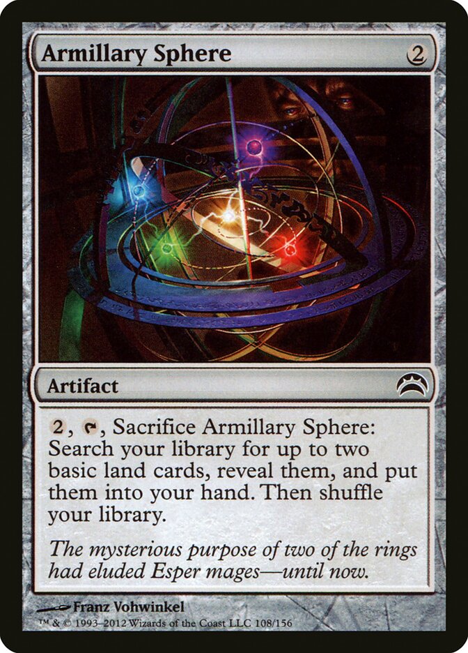 Armillary Sphere, Planechase 2012 · 108/156