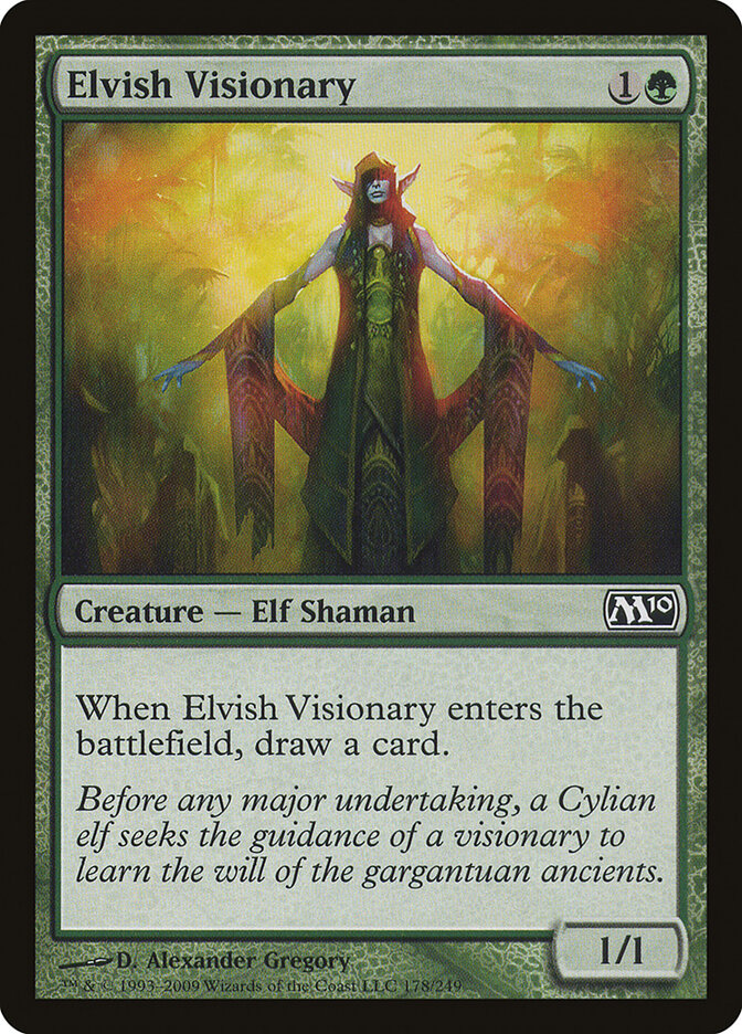 Elvish Visionary, Magic 2010 · 178/249