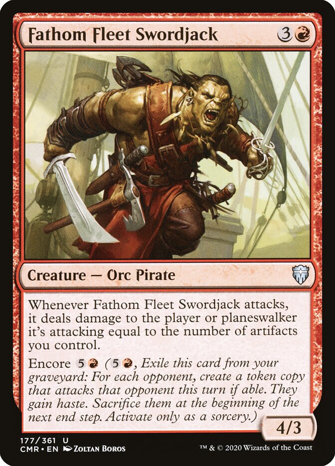 Fathom Fleet Swordjack, Commander Legends · 177/361