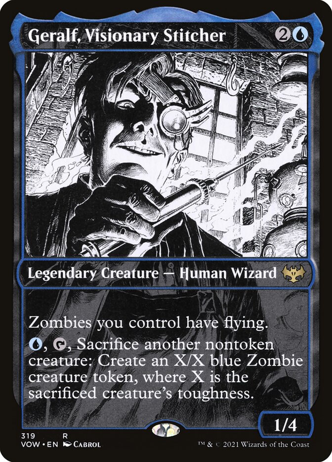 Geralf, Visionary Stitcher, Innistrad: Crimson Vow · 319