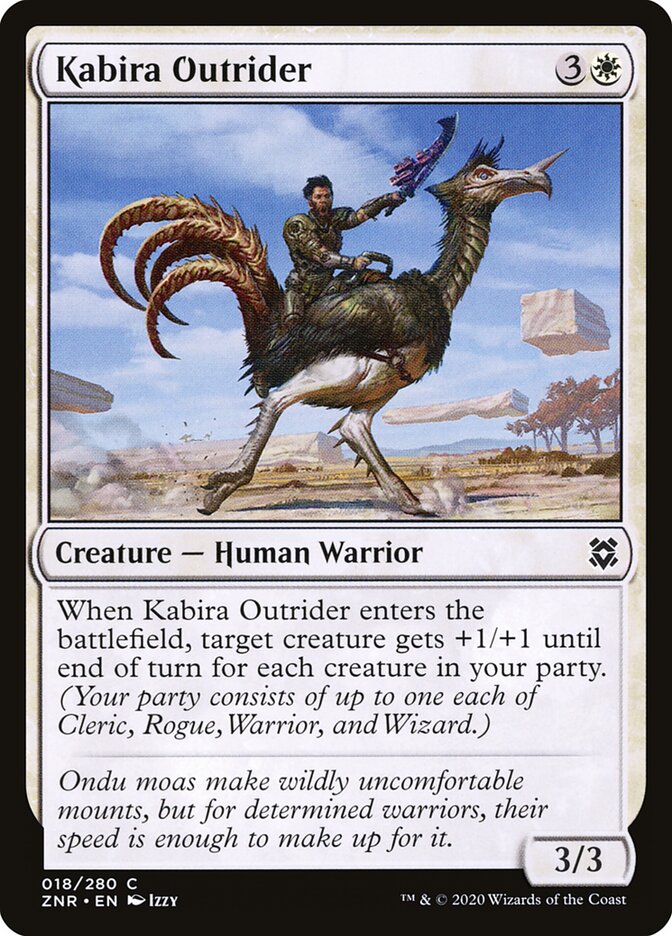 Kabira Outrider, Zendikar Rising · 018/280