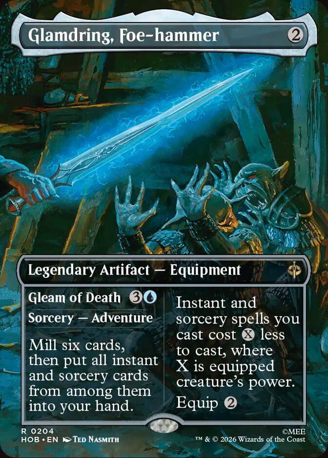 Glamdring, Foe-hammer // Gleam of Death, The Hobbit · 0204