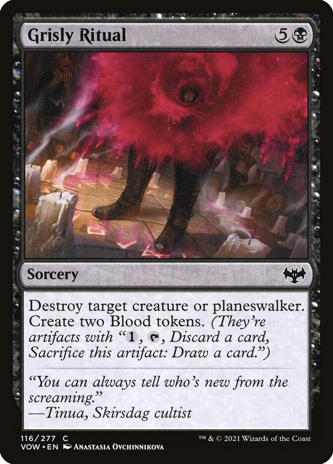 Grisly Ritual, Innistrad: Crimson Vow · 116/277