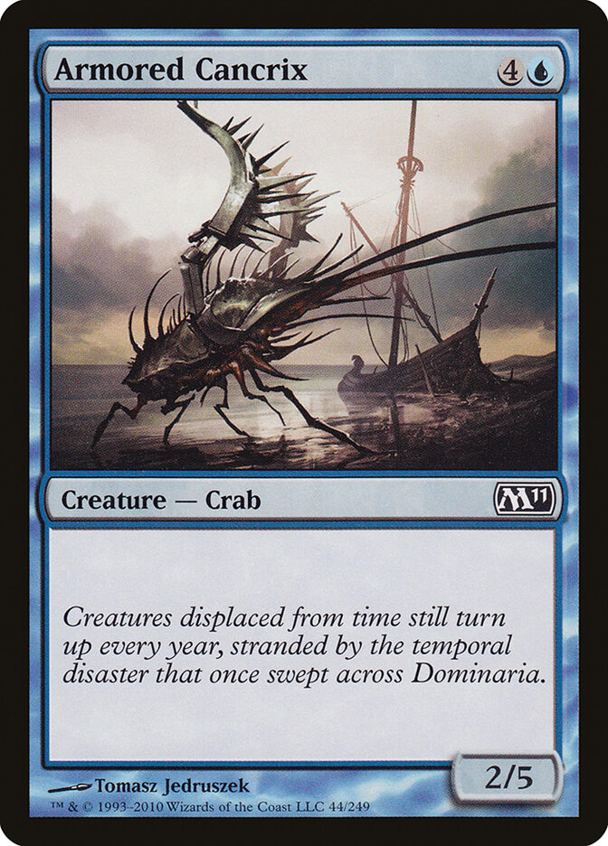Armored Cancrix, Magic 2011 · 44/249