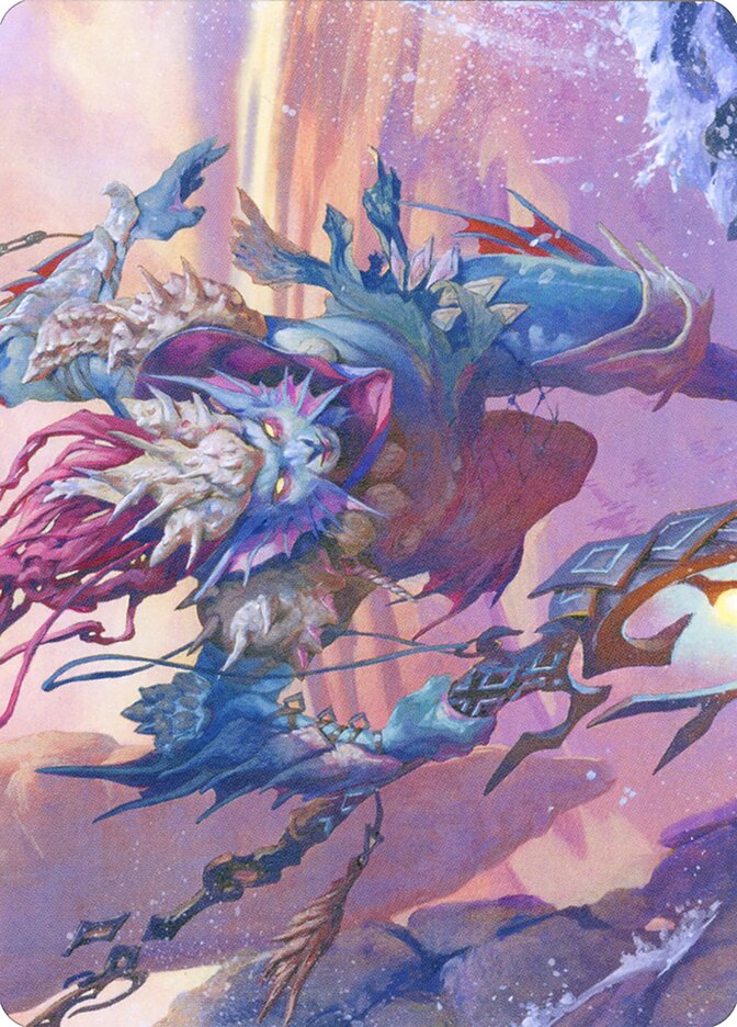 Umara Wizard // Umara Wizard, Zendikar Rising Art Series · 052