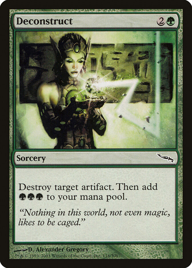 Deconstruct, Mirrodin · 118/306