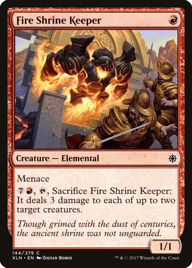 Fire Shrine Keeper, Ixalan · 144/279