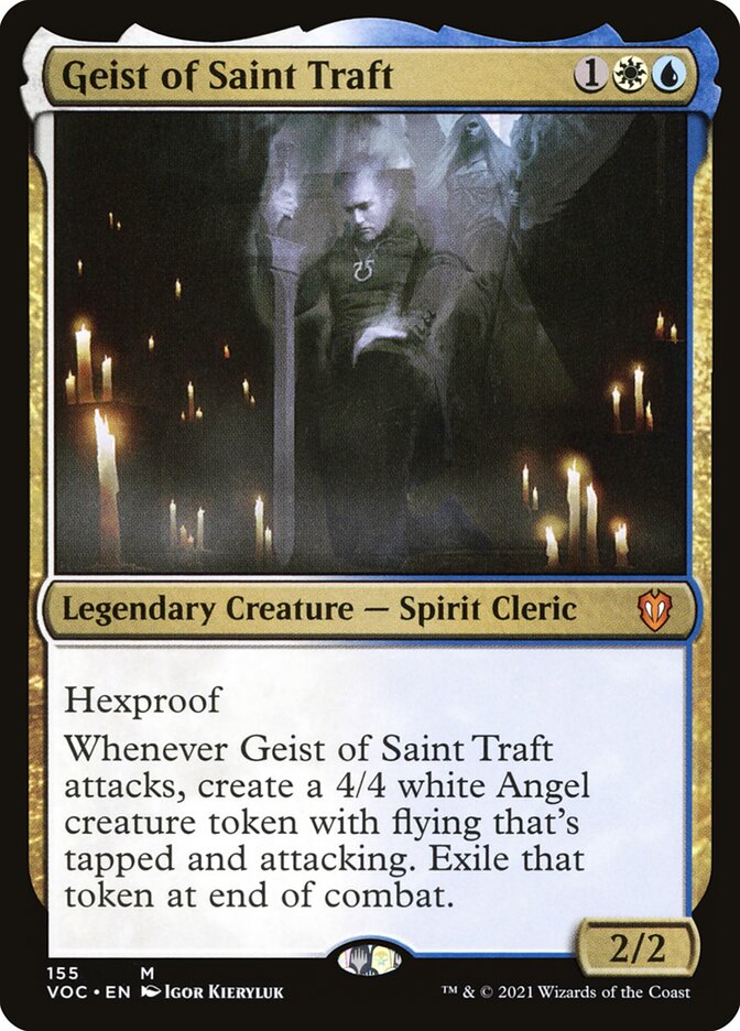 Geist of Saint Traft, Crimson Vow Commander · 155