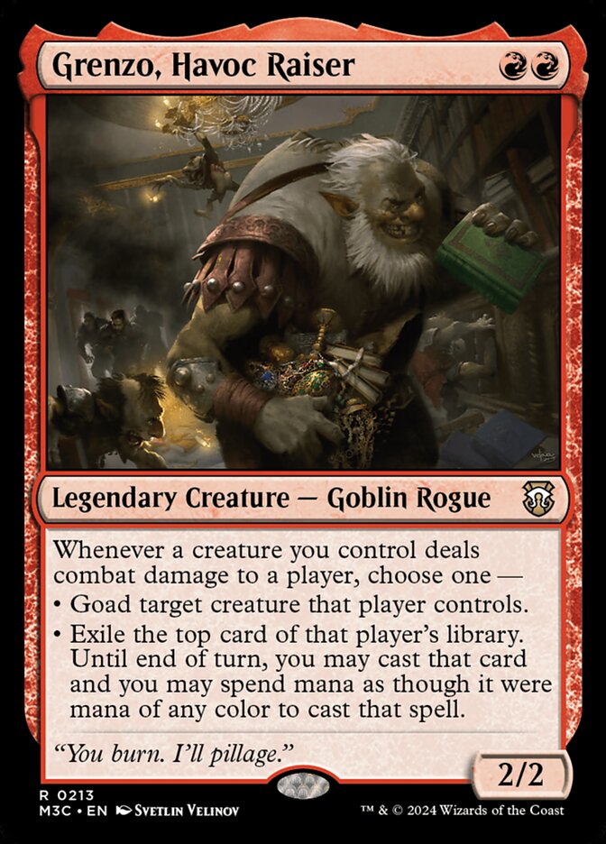 Grenzo, Havoc Raiser, Modern Horizons 3 Commander · 0213